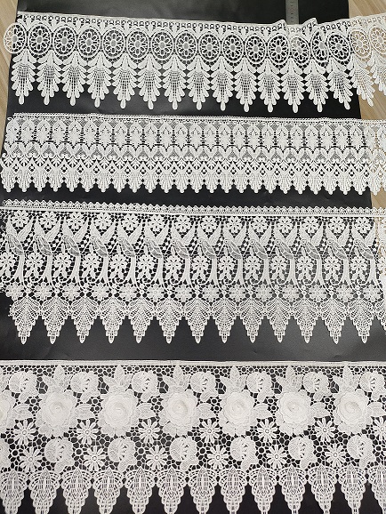 Clothing Accessories Gold and Silver Metallic Border Lace Trim Metallic Gold Sequins Embroidery Tatting Lace Trim