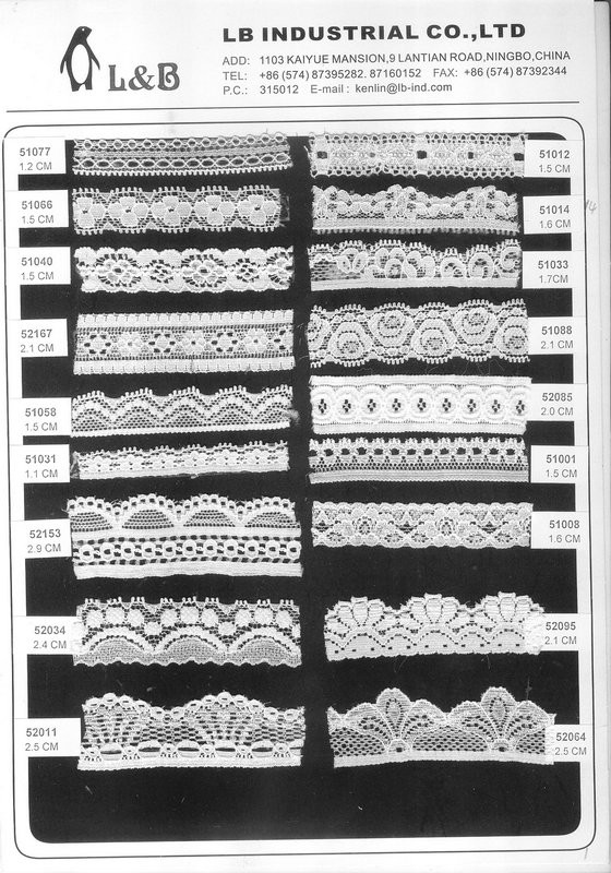 Fan-shaped Nylon Eyelash Lace Trimming for Underwear Decoration Double Scalloped Eyelash Lace Trim